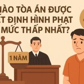 hình phạt dưới mức thấp nhất