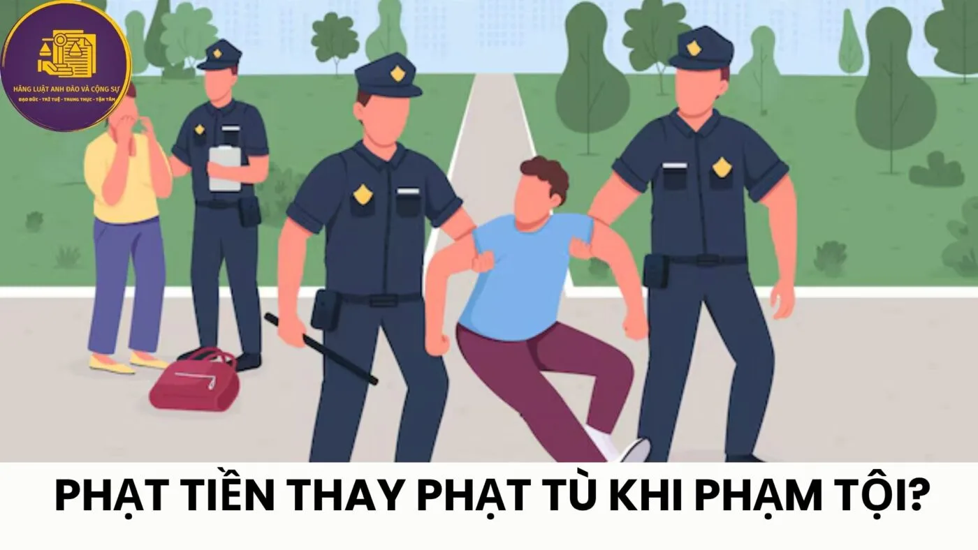 phạm tội phạt tiền thay phạt tù