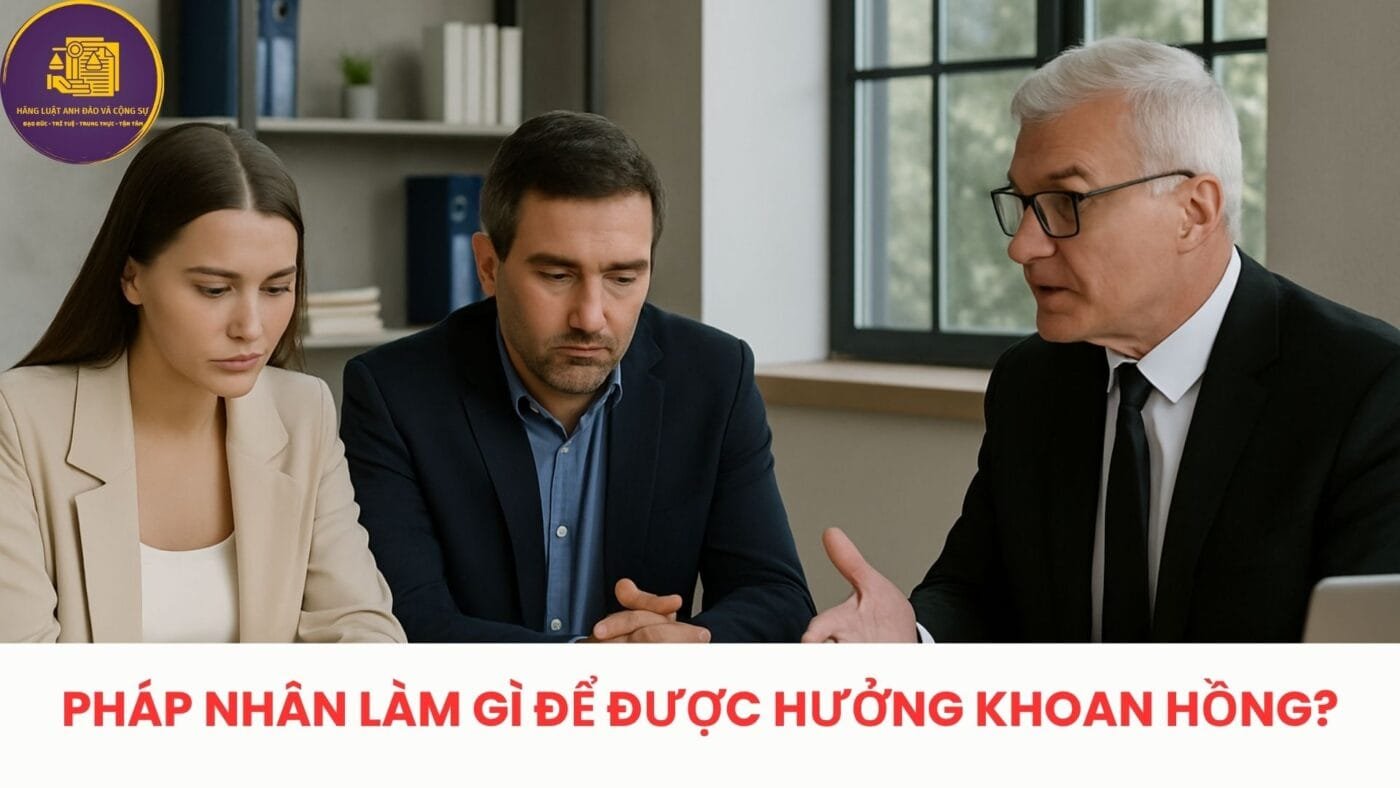 pháp nhân làm gì để được hưởng khoan hồng