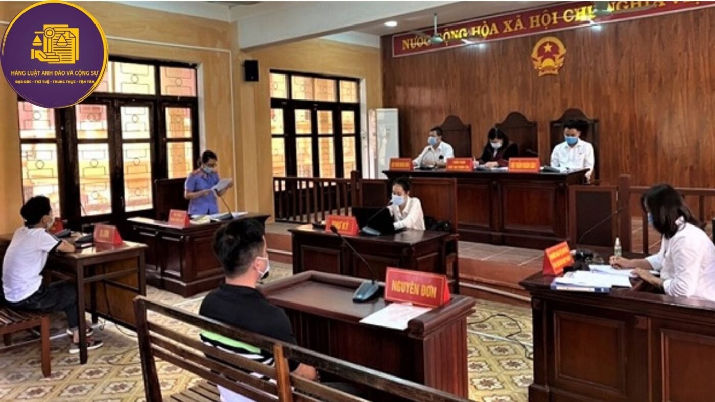 gây rối trật tự tại phiên tòa
