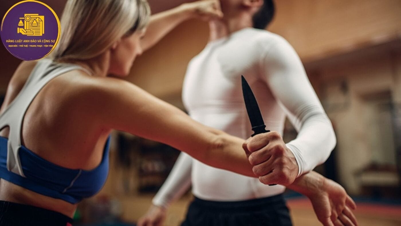 tự vệ nhưng gây thương tích cho người khác