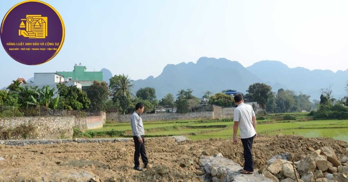 lấn chiếm đất của người khác