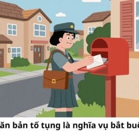 thông báo văn bản tố tụng là nghĩa vụ bắt buộc của tòa án