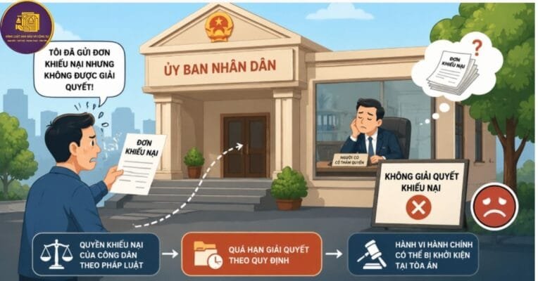không giải quyết khiếu nại