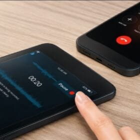 ghi âm cuộc nói chuyện